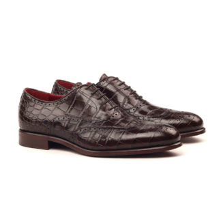 Crocodile Skin Full Brogue